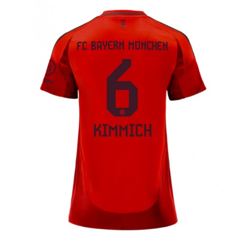 Dámy Fotbalový dres Bayern Munich Joshua Kimmich #6 2024-25 Domácí Krátký Rukáv